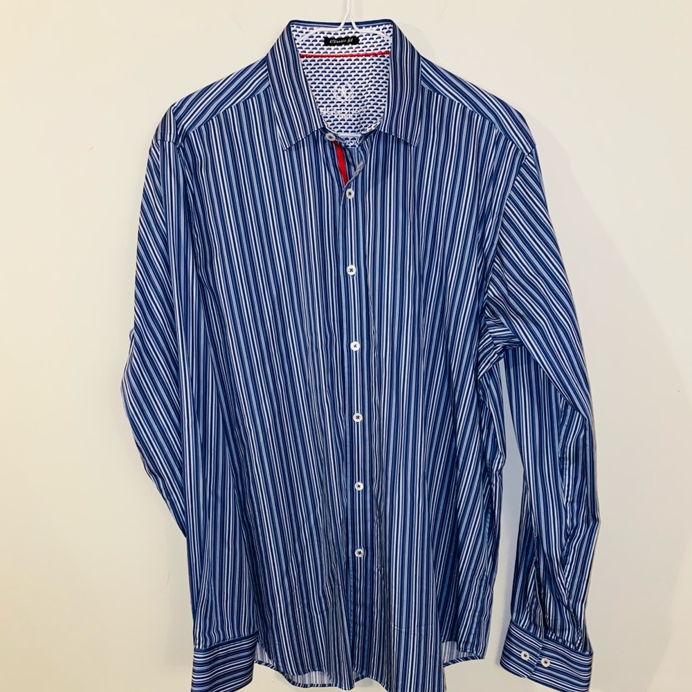 Bugatchi Men’s Medium Button Down - image 1